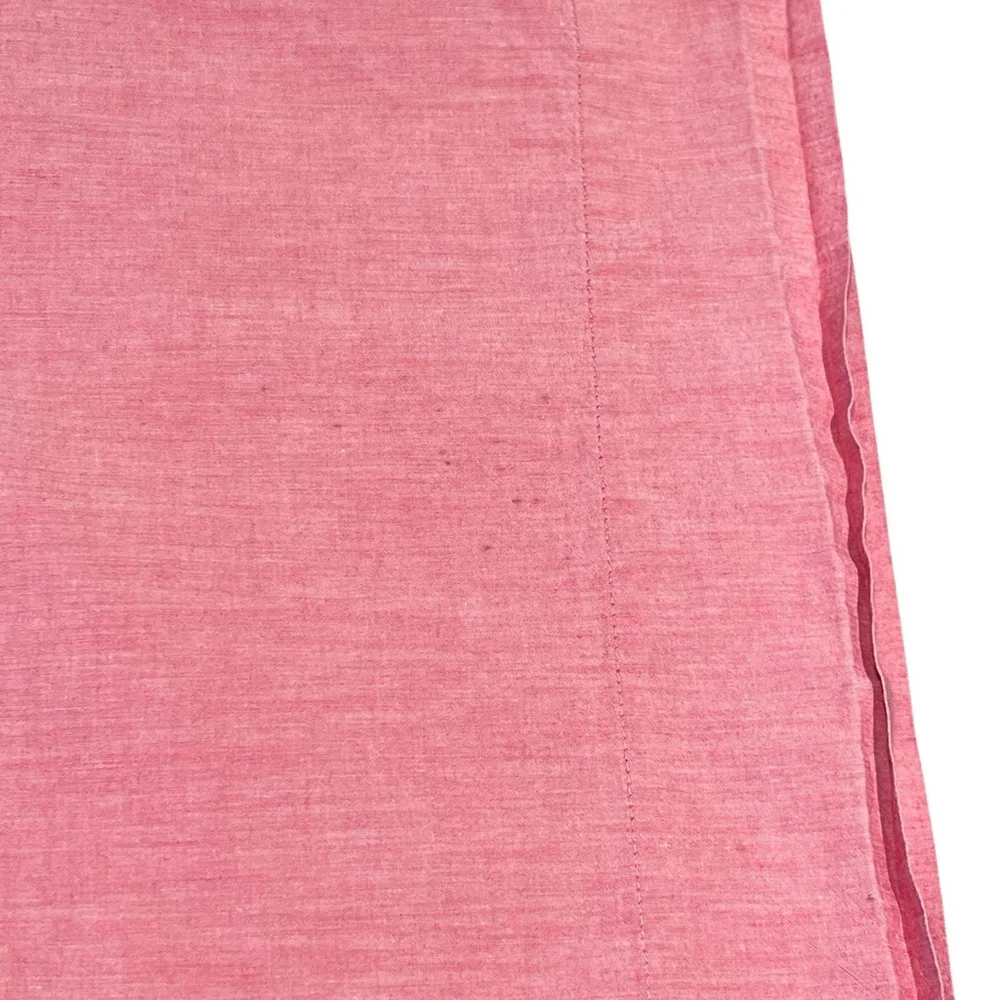 Pottery Barn Kids Pink Light Red Chambray Standard Pillowcase (1) VGUC Read‎